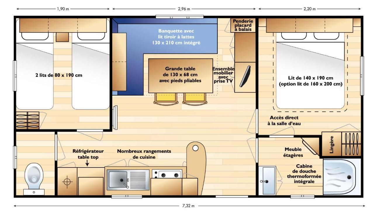 Camping Nature Le Valenty Mobil-Home-Dordogne Panoramique Clim Piscine Soturac Ngoại thất bức ảnh